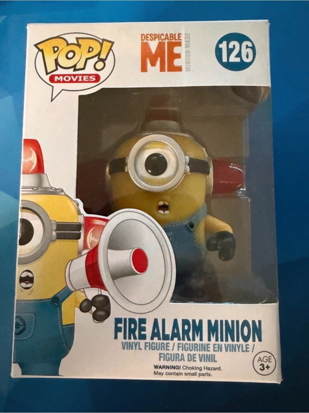 Funko Pop Minion Fire Alarm #126